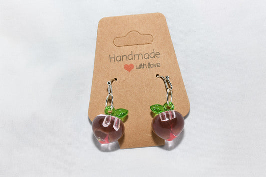 Resin earrings fruit