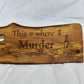 Rustic cutting board Where I murder vegetables