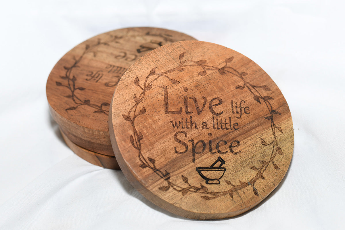 Life with a little spice Coasters