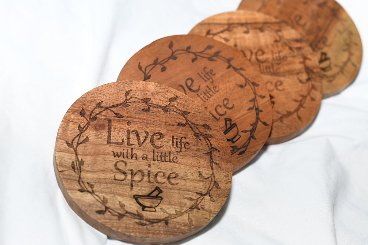 Life with a little spice Coasters