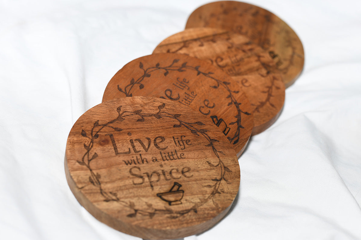 Life with a little spice Coasters