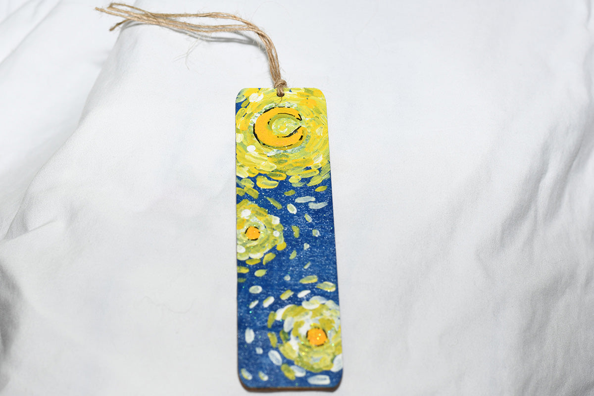 Hand painted bookmarks