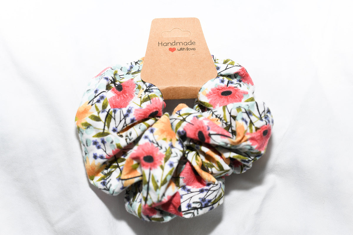 Handmade scrunchies
