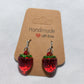 Resin earrings fruit