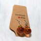 Resin earrings fruit