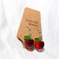 Resin earrings fruit