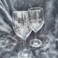 Laser engraved wine glasses