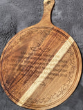 Acacia wood cutting board